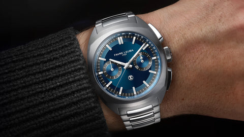 Favre Leuba Chief Chronograph - Blue