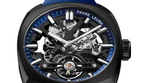 Favre Leuba Chief Skeleton DLC - Blue