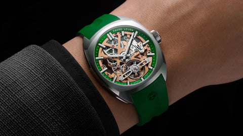 Favre Leuba Chief Skeleton - Green