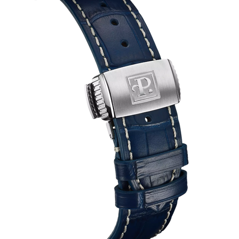Perrelet Lab Peripheral 3 Hands A1100/4 Blau