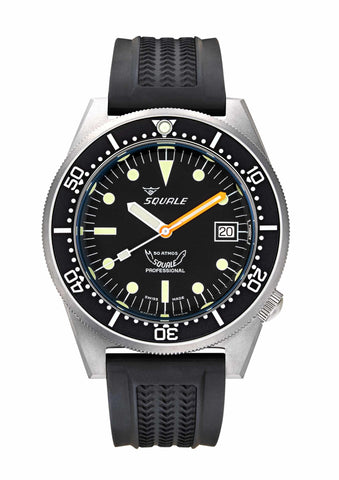 Squale 1521 Black Blasted 1521BKBL