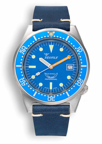Squale 1521 Blue Blasted 1521BLUEBL