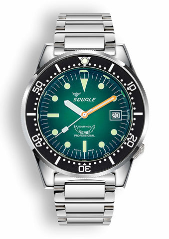 Squale 1521 Green Ray 1521PROFGR