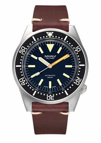Squale 1521 Militaire - Blasted Case 1521MILBL