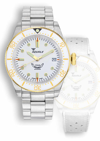 Squale 1545 White 1545WTWT