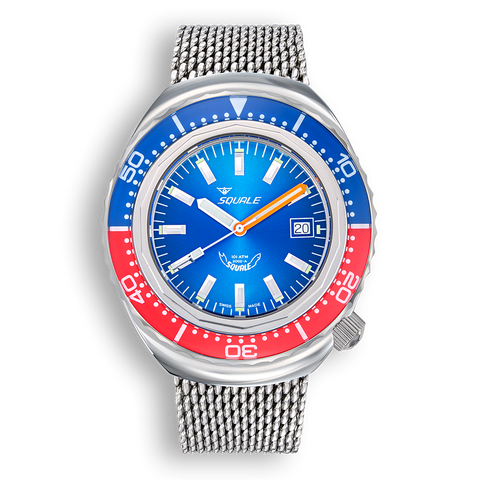 Squale 2002 Blue-Red 2002.SS.BLR.BL