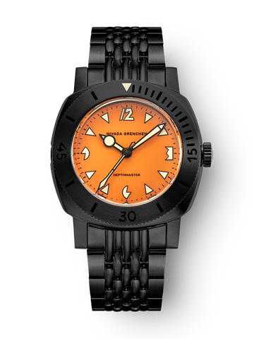 Nivada Grenchen Depthmaster - Black Pumpkin 14131A