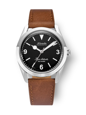 Nivada Grenchen Antarctic 3.6.9 Black No Vintage 32039A
