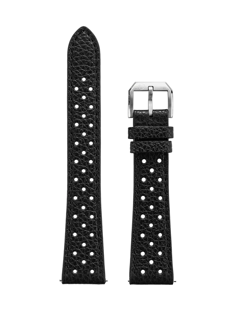 Armband - Nivada Lederband Schwarz Racing