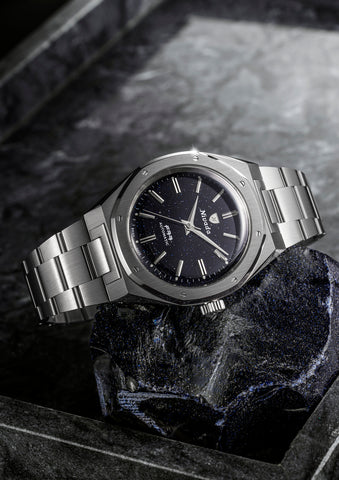 Nivada Grenchen F77 MK 2 Blue Aventurin 68047A77