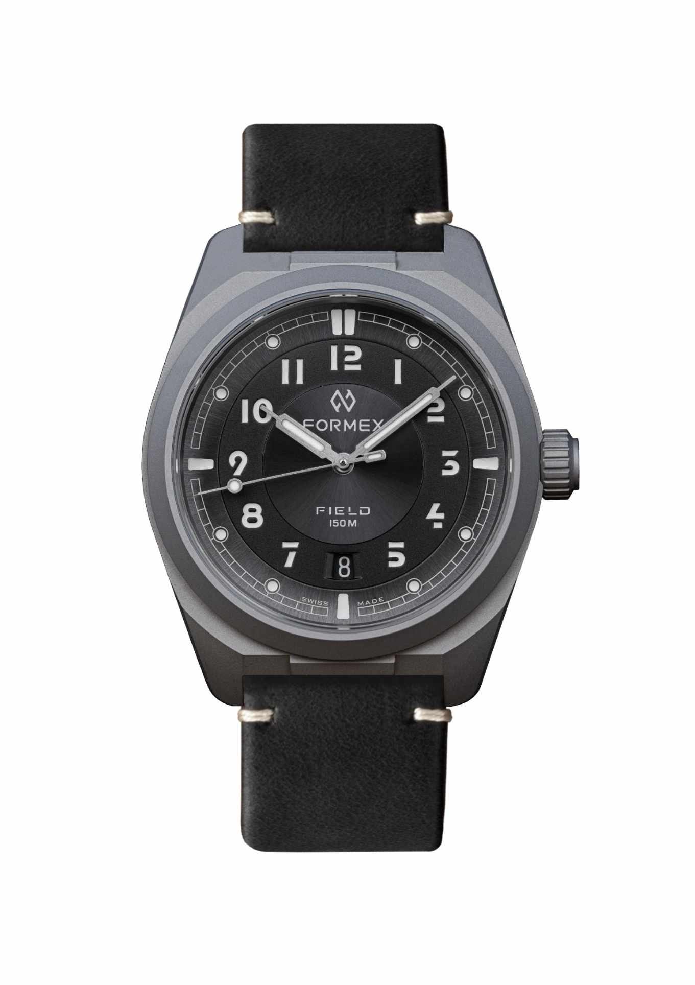 Lederband Schwarz