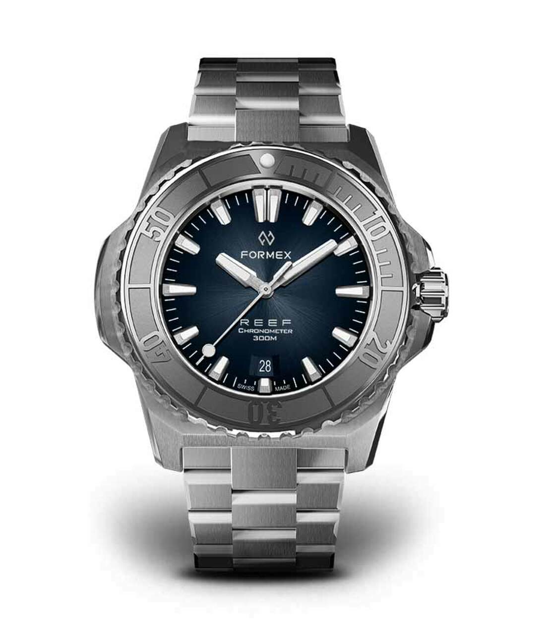 Steel Bezel.Steel Bracelet