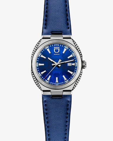 ID Geneve Circular S – Blue – Brushed Sides