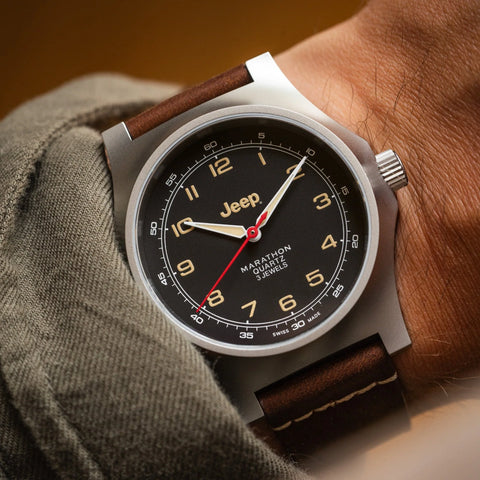 MARATHON 41mm Jeep® Willys SSGPQ (Officer's Quartz) - WW194034SS