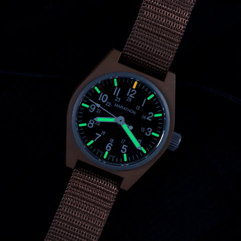 MARATHON 34mm Desert Tan General Purpose Quartz GPQ - MaraGlo - WW194009DT