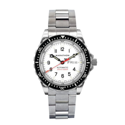 MARATHON 46mm Arctic Edition JDD Jumbo Day/Date Automatic - WW194021SS