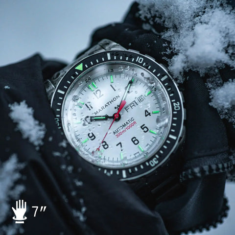 MARATHON 46mm Arctic Edition JDD Jumbo Day/Date Automatic - WW194021SS