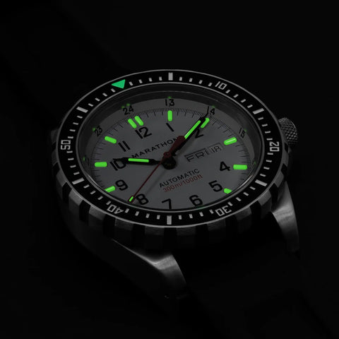 MARATHON 46mm Arctic Edition JDD Jumbo Day/Date Automatic - WW194021SS