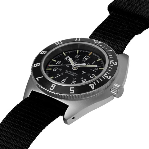 MARATHON 41mm SSNAV-D Steel Navigator Automatic - Black Dial - WW194030SS