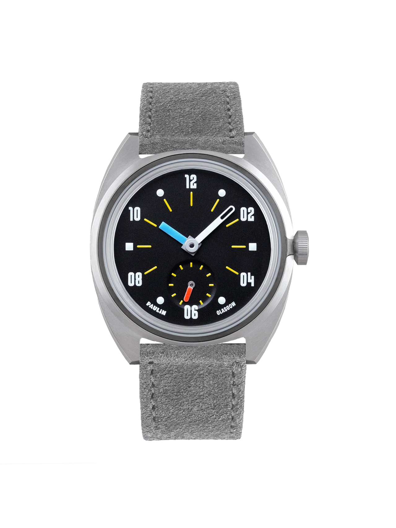Lederband Grau - S