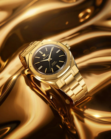 Nivada Grenchen F77 Gold Mark 2 68028A77