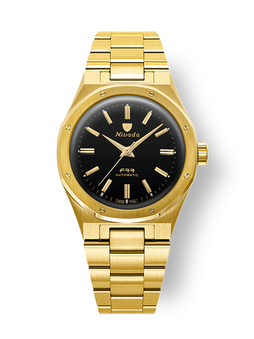 Nivada Grenchen F77 Gold Mark 2 68028A77