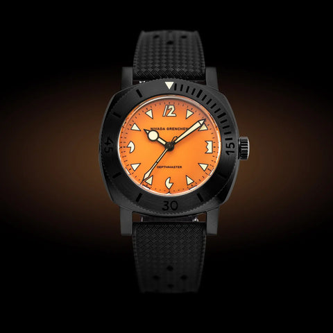 Nivada Grenchen Depthmaster - Black Pumpkin 14131A