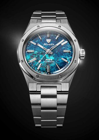 Nivada Grenchen F77 Titanium Chrysocoll Special Edition