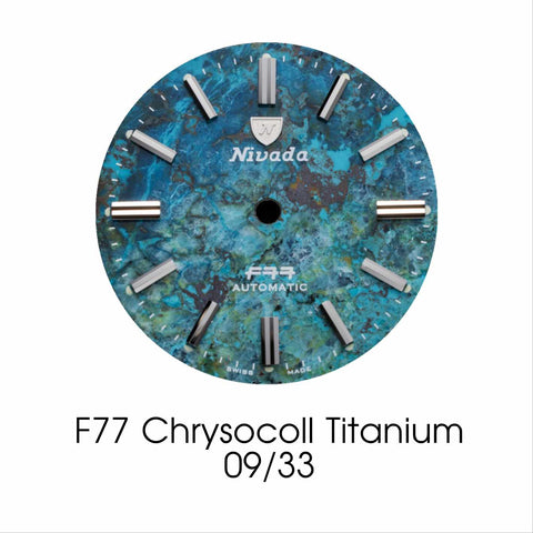 Nivada Grenchen F77 Titanium Chrysocoll Special Edition