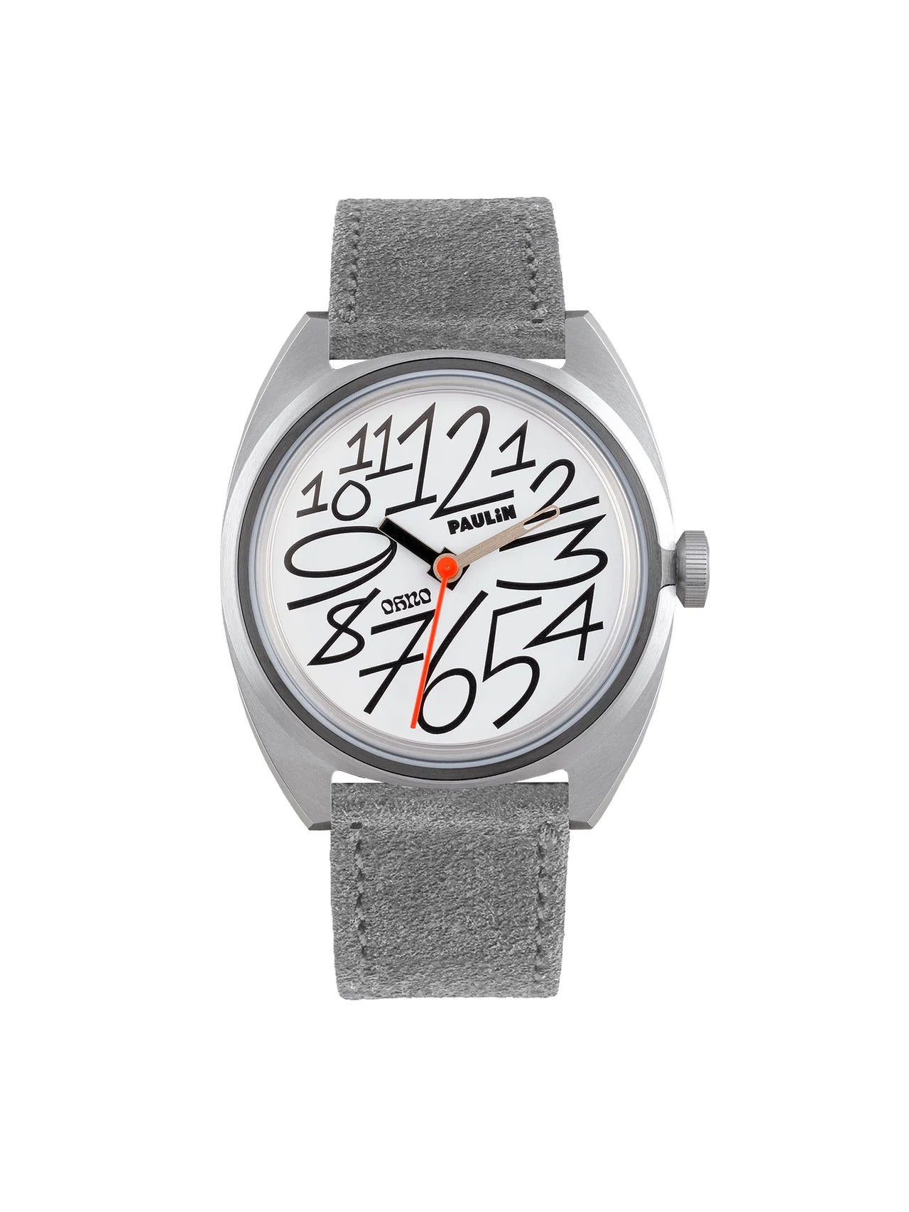 Lederband Grau - S