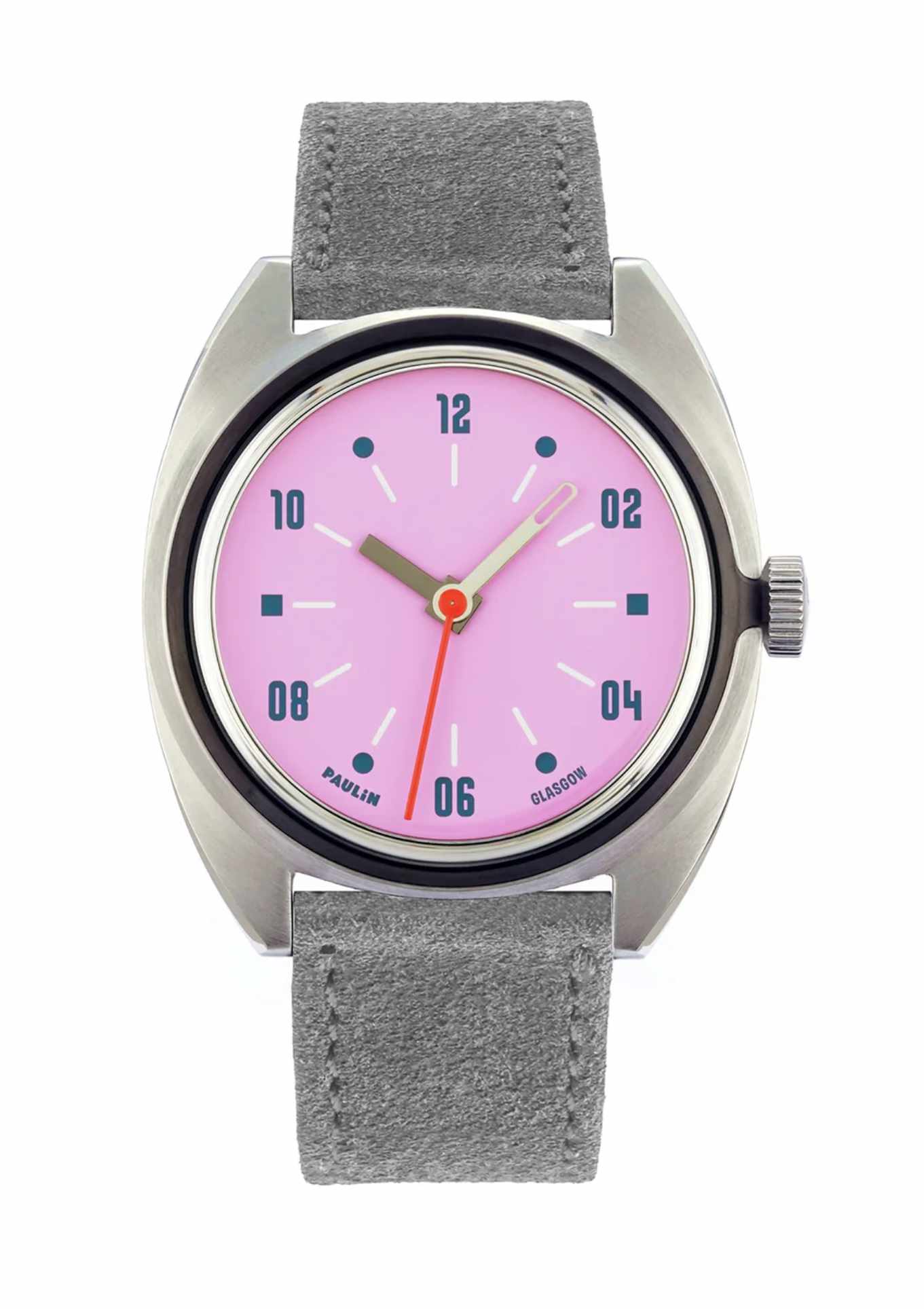 Lederband Grau - S