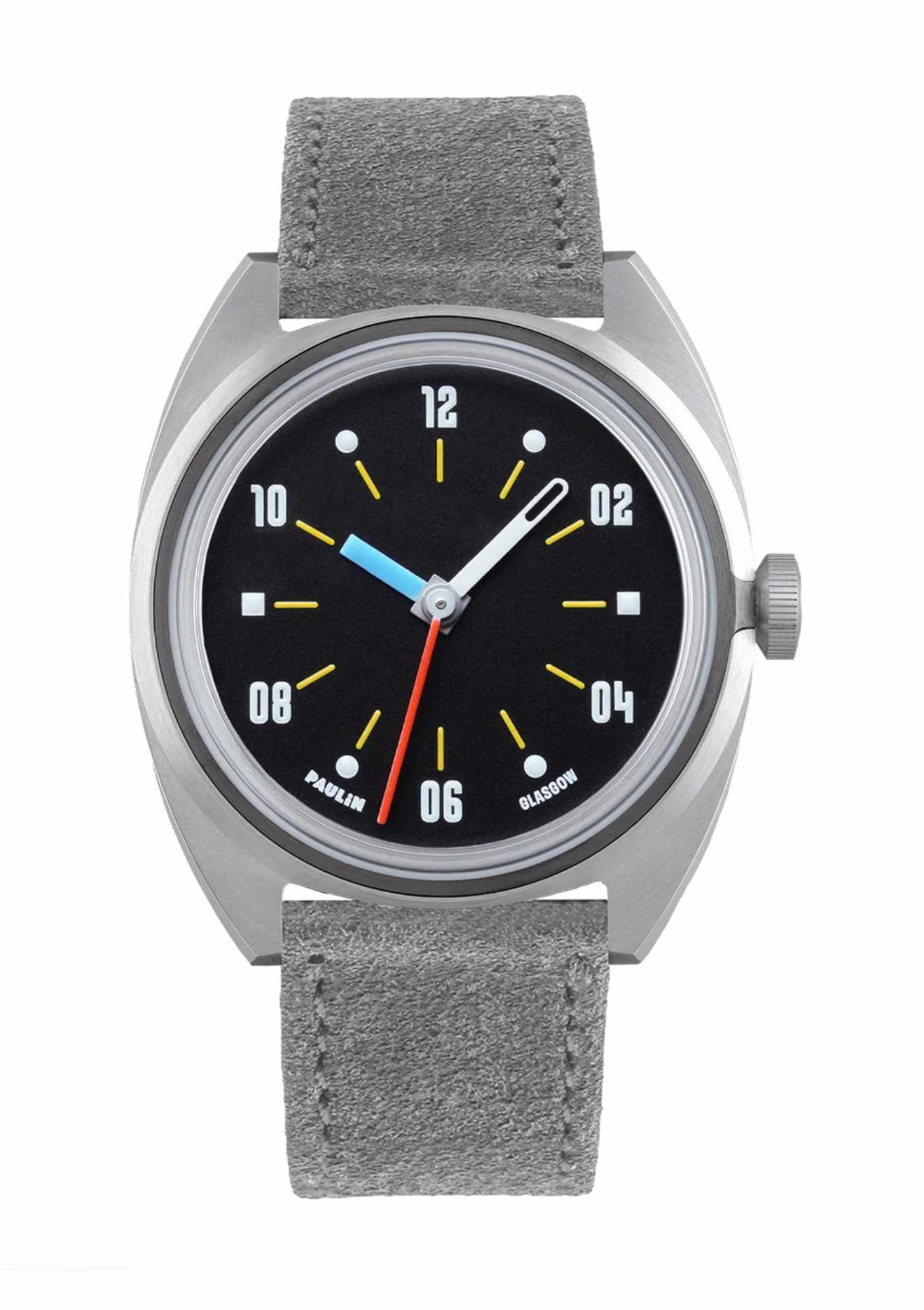 Lederband Grau - S