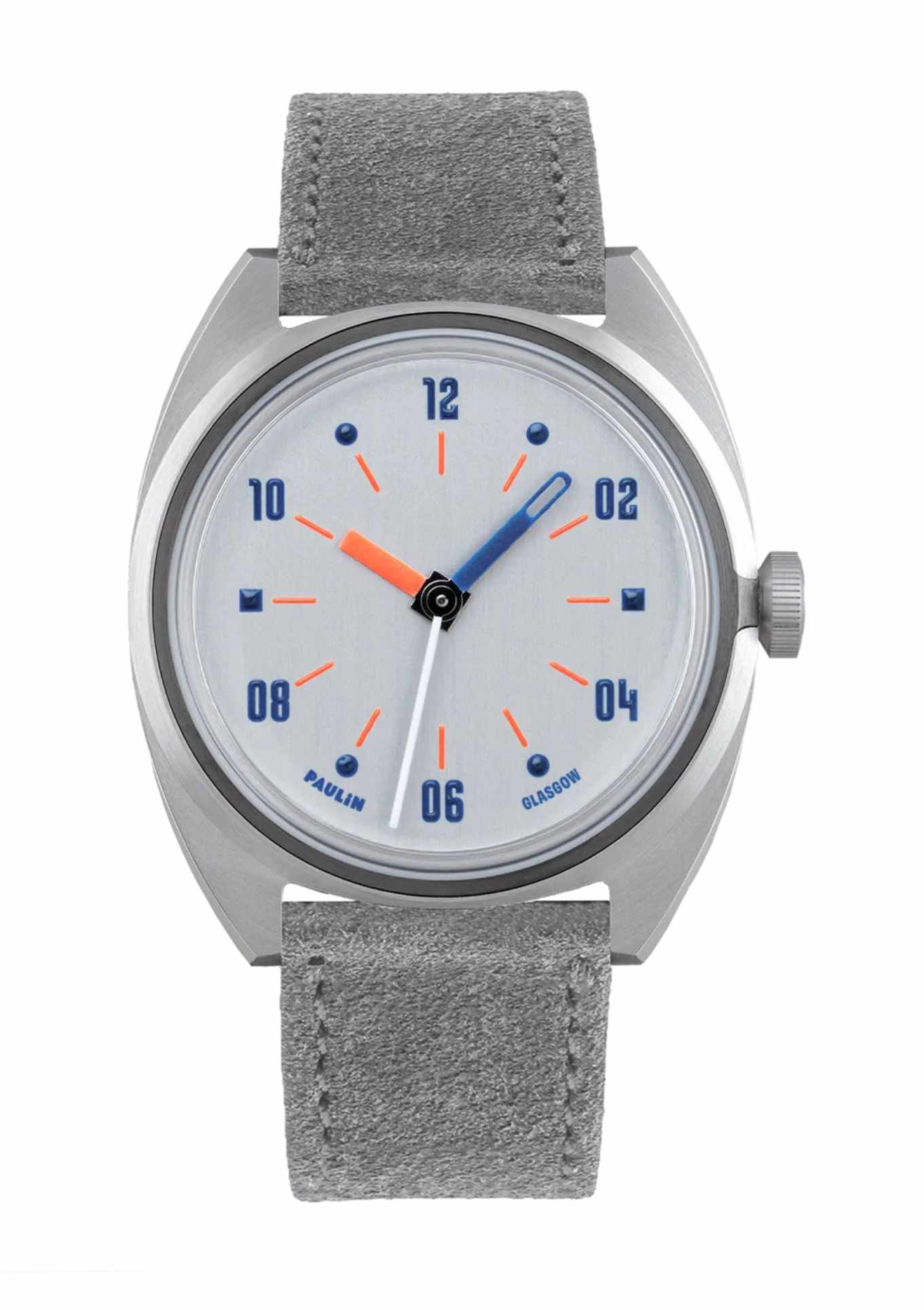 Lederband Grau - S