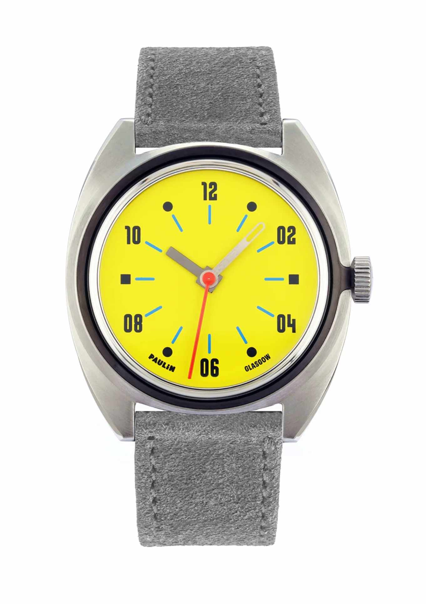 Lederband Grau - S