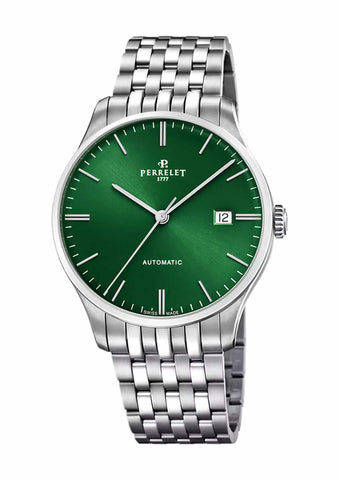 Perrelet Weekend 3-Hands Malachite A1300/K