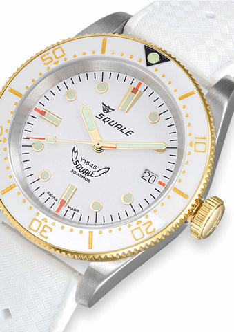 Squale 1545 White 1545WTWT