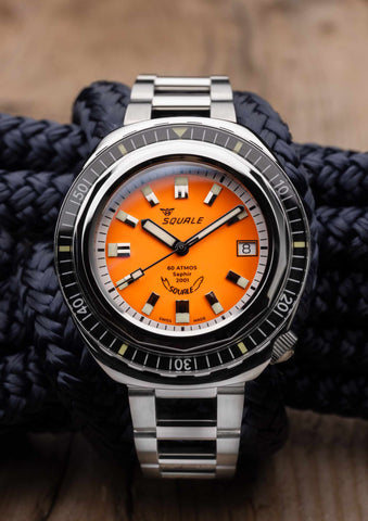 Squale 2001 Reverse Orange 2001BKOR