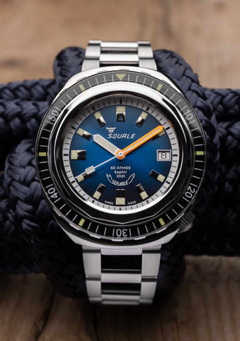 Squale 2001 Sunray Blue 2001BKBL