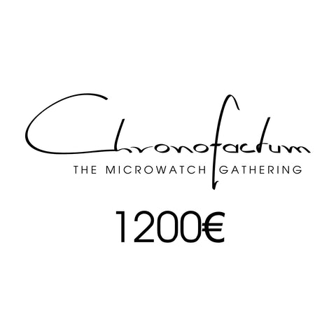 Voucher / Gutschein - 1200€