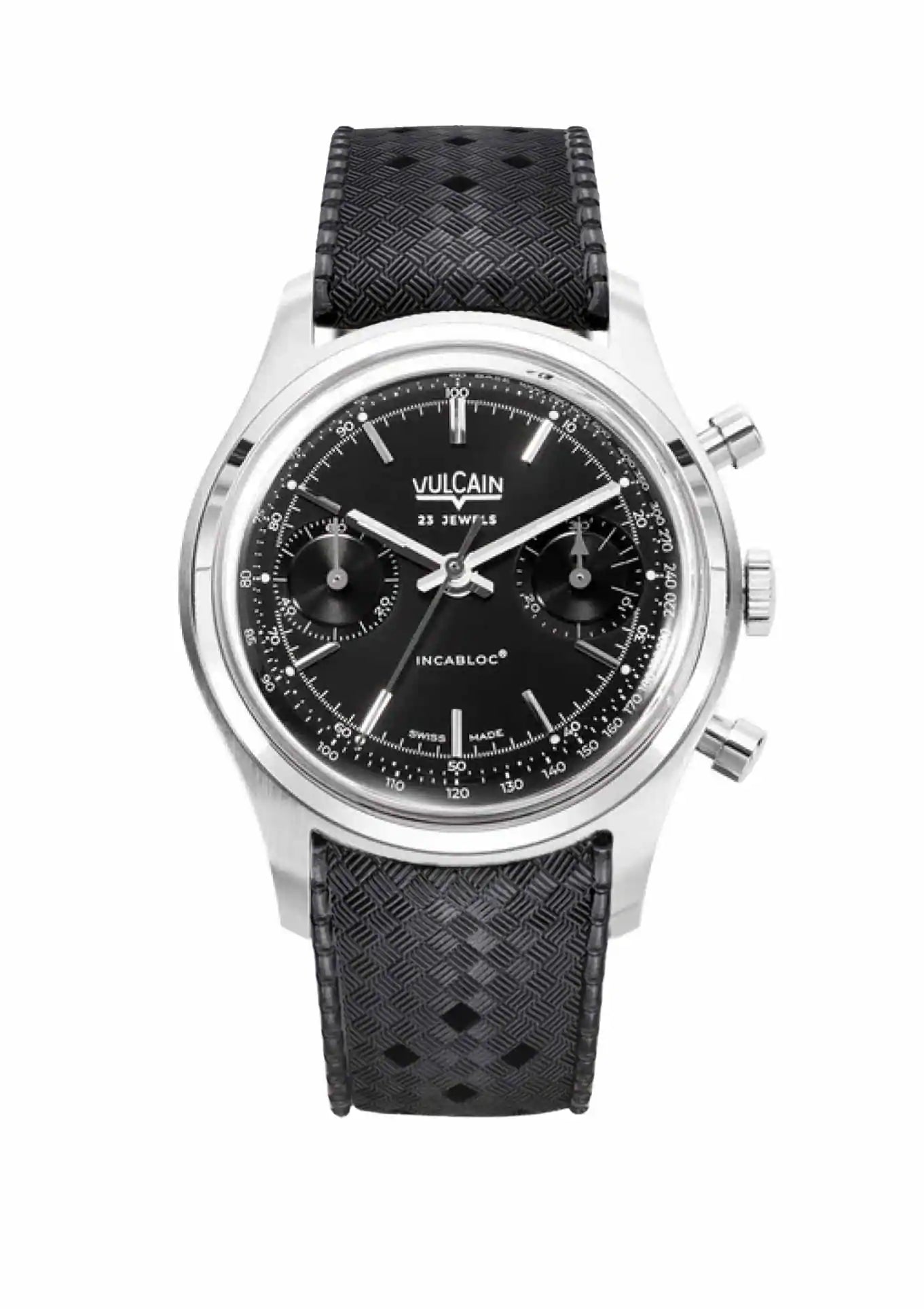 Black rubber strap