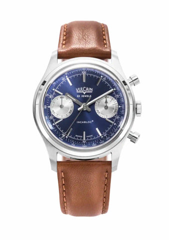 Vulcain Chronograph Blue