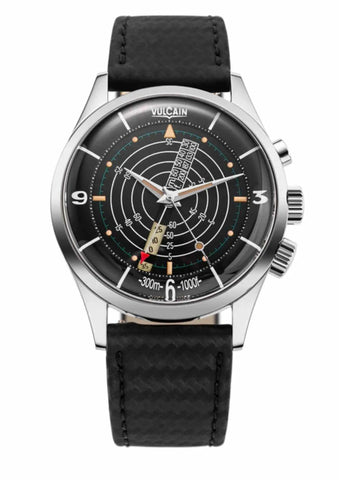 Vulcain Nautical - Black Beige Patina - Sapphire Crystal