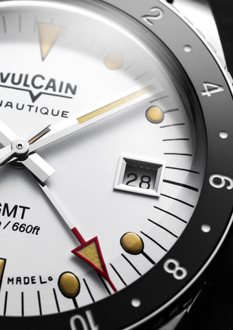 Vulcain Skindiver Nautique GMT White 680174A57