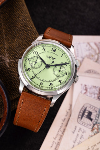 Vulcain Monopusher Green 650167A98