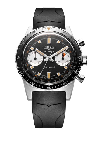 Vulcain Skindiver Chronograph Black 590176A07