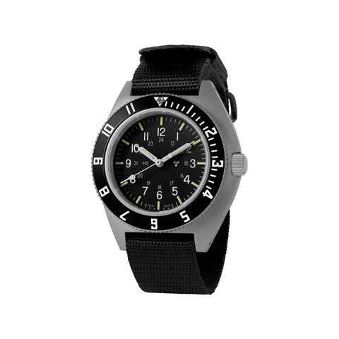MARATHON 41mm SSNAV Steel Navigator Quarz - Black Dial - WW194001SS