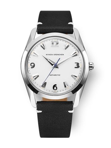 Nivada Grenchen Antarctic 35mm White - White Lume 35005M