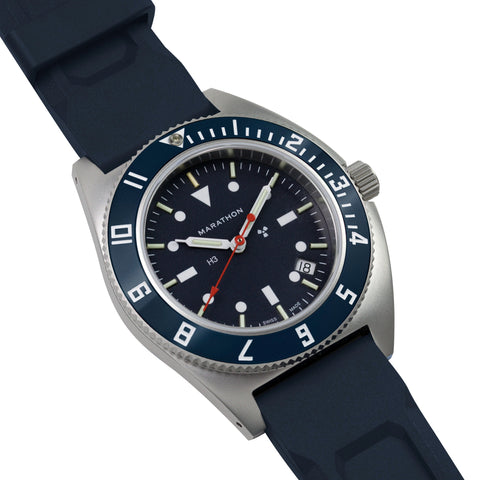 MARATHON Blue Yonder SSNAV-D Steel Navigator Quarz WW194013SS