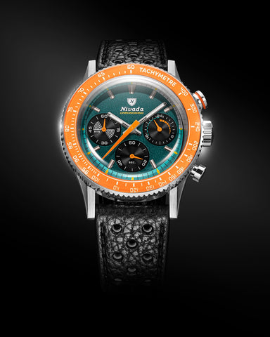 Nivada Grenchen Chronoking Mecaquarz Racing Green 87051Q
