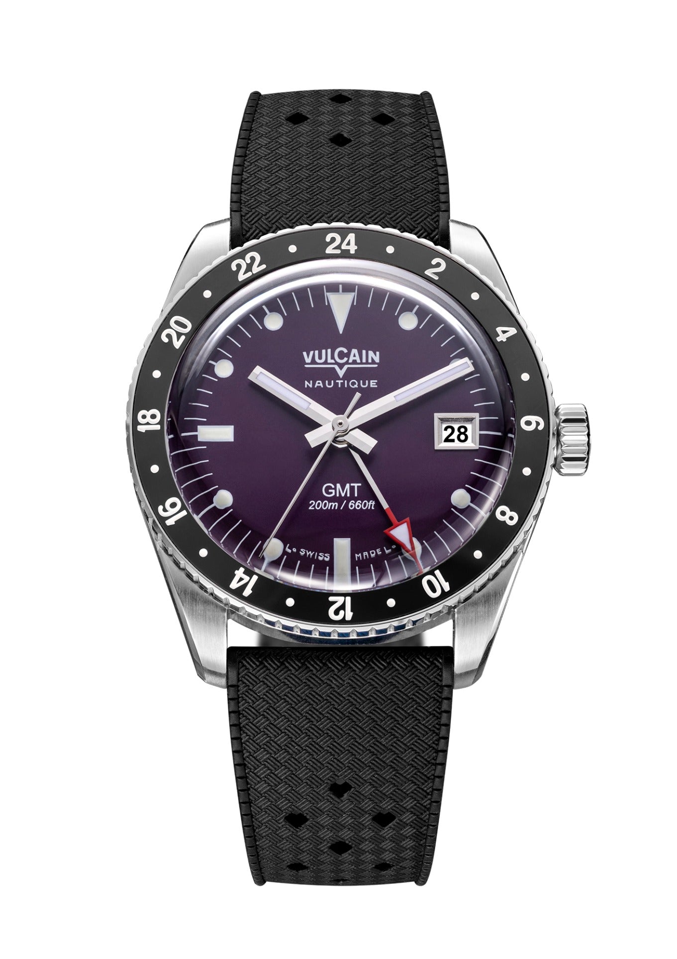 Black rubber strap